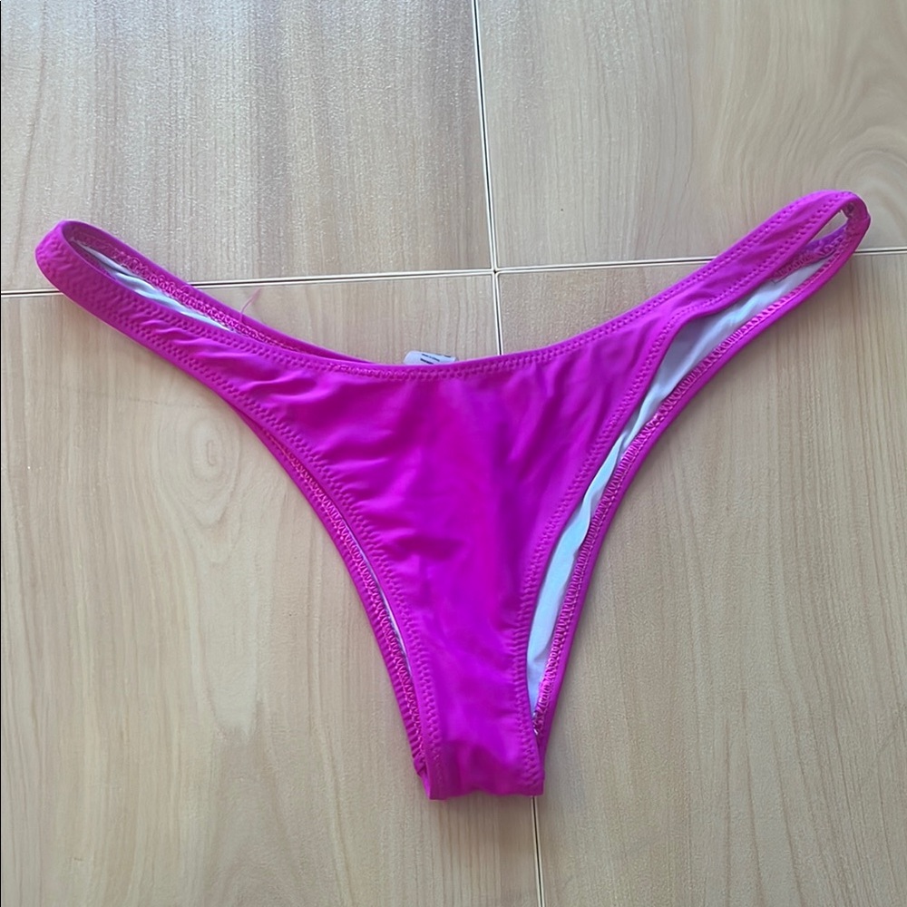 Bikini pole dance bottom Be Wicked hot pink